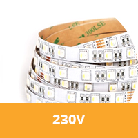 LED pásky 230V
