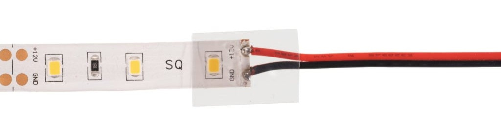 Smršťovací bužírka na LED pásku