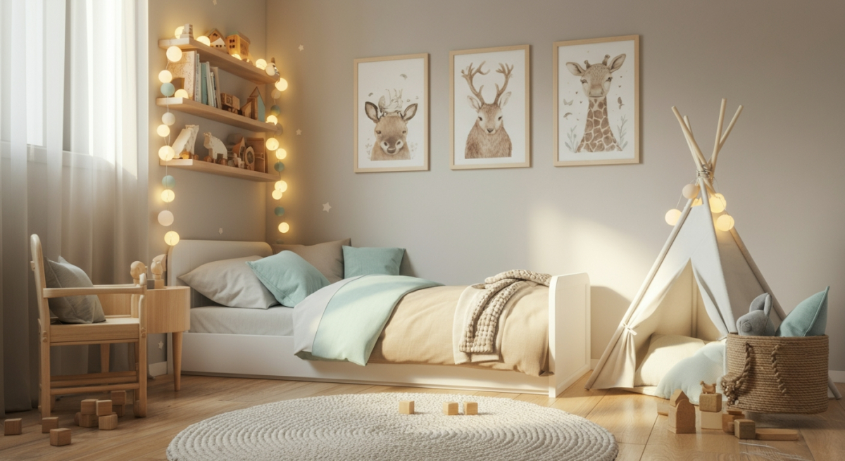 Dětský pokoj osvětlení LED svítidly